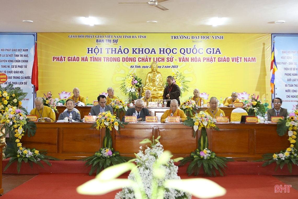 Làm sáng tỏ vai trò Phật giáo Hà Tĩnh trong dòng chảy lịch sử - văn hóa Phật giáo Việt Nam