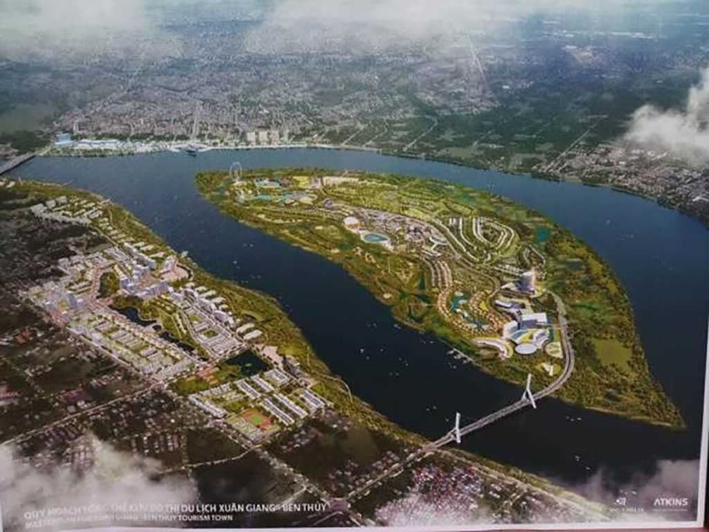 Dự án Khu đô thị sinh thái, du lịch, vui chơi giải trí bãi nổi Xuân Giang 2 và vùng ven sông Lam