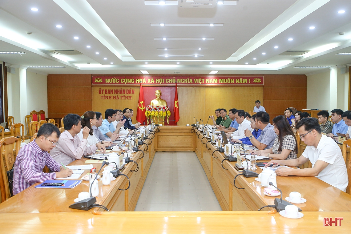 Ủy ban Quốc gia về thanh niên Việt Nam làm việc với tỉnh Hà Tĩnh