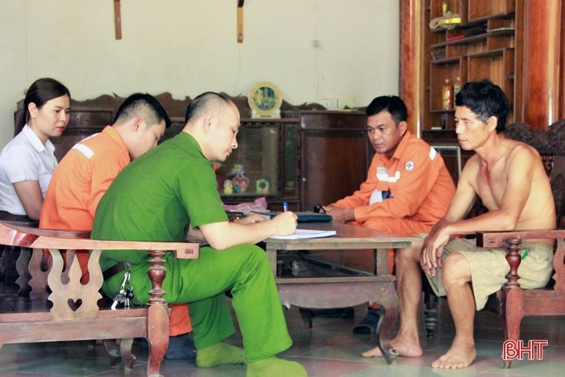 Xử lý nghiêm hộ dân có hành vi “câu trộm” điện ở Hương Khê