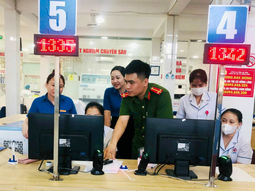 Thị xã Hồng Lĩnh đã đẩy mạnh công tác sử dụng phần mềm quản lý lưu trú ASM