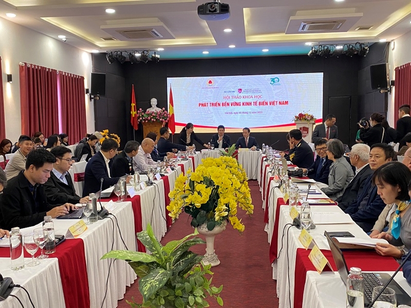 Hội thảo khoa học “Phát triển bền vững kinh tế biển Việt Nam”