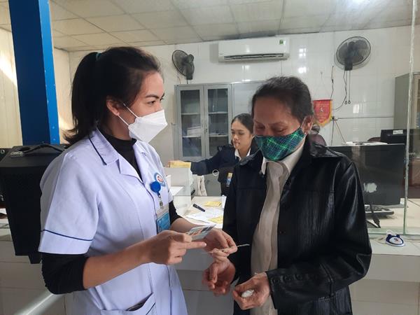 Trung tâm y tế Hương Sơn sử dụng CCCD trong công tác khám chữa bệnh