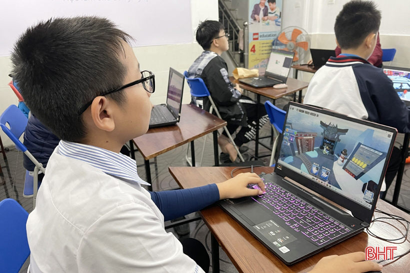 Xu hướng cho trẻ học lập trình sớm ở Hà Tĩnh