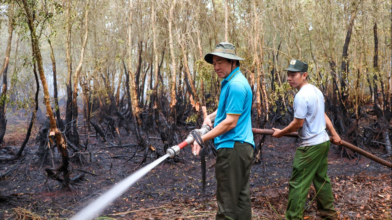 Phương án tổ chức chỉ đạo, chỉ huy và điều động lực lượng, phương tiện ứng cứu chữa cháy rừng khi có cháy lớn xảy ra trên địa bàn tỉnh Hà Tĩnh năm 2024