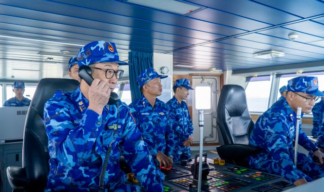 Cảnh sát biển Việt Nam – Ấn Độ luyện tập ứng phó sự cố môi trường trên biển