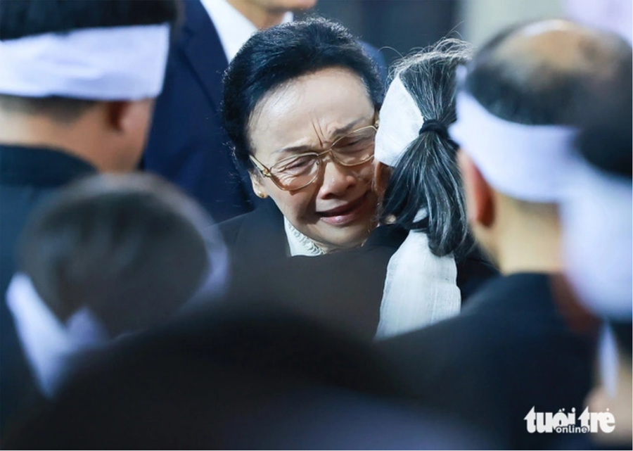 Tiếp tục lễ viếng Tổng Bí thư Nguyễn Phú Trọng