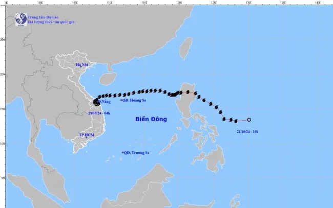 Tin cuối cùng về cơn bão số 6