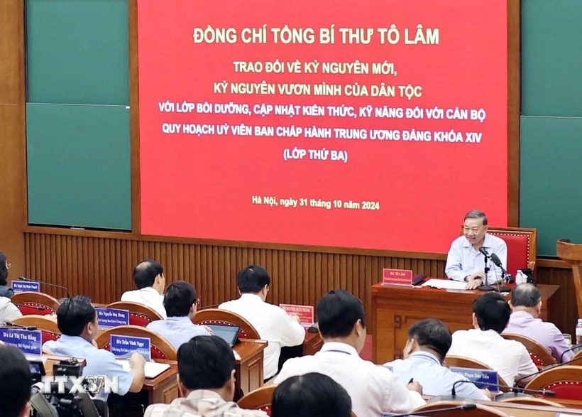 Tổng Bí thư Tô Lâm: Chuyển đổi số là quá trình xác lập một phương thức sản xuất mới tiên tiến, hiện đại - “phương thức sản xuất số"