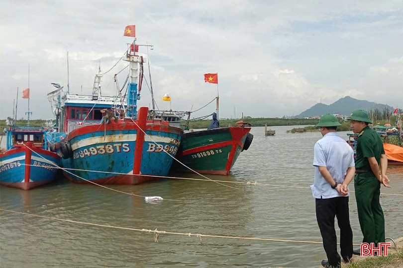 Hà Tĩnh: Công điện về chủ động ứng phó với bão số 8