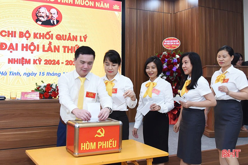 Ban Thường vụ Tỉnh ủy Hà Tĩnh hướng dẫn một số nội dung về đại hội đảng bộ các cấp