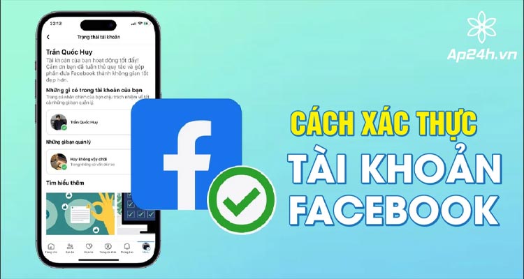 Cách xác thực tài khoản Facebook