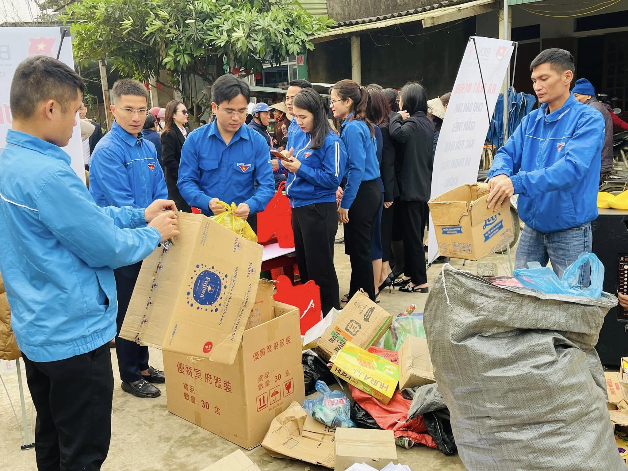 Ra mắt mô hình chợ dân sinh giảm thiểu rác thải nhựa