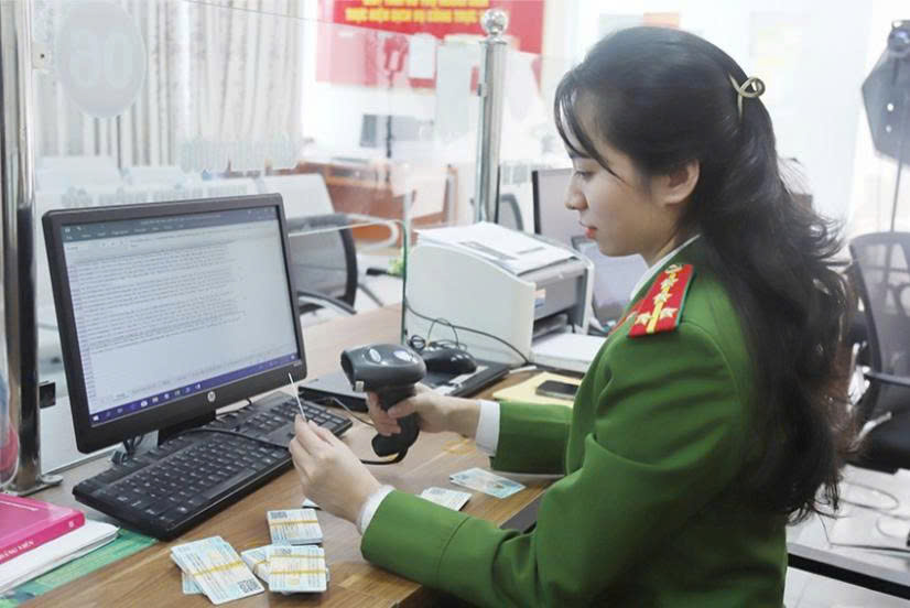 Tiếp nhận hơn 490.000 hồ sơ cấp thẻ căn cước trên địa bàn tỉnh Hà Tĩnh