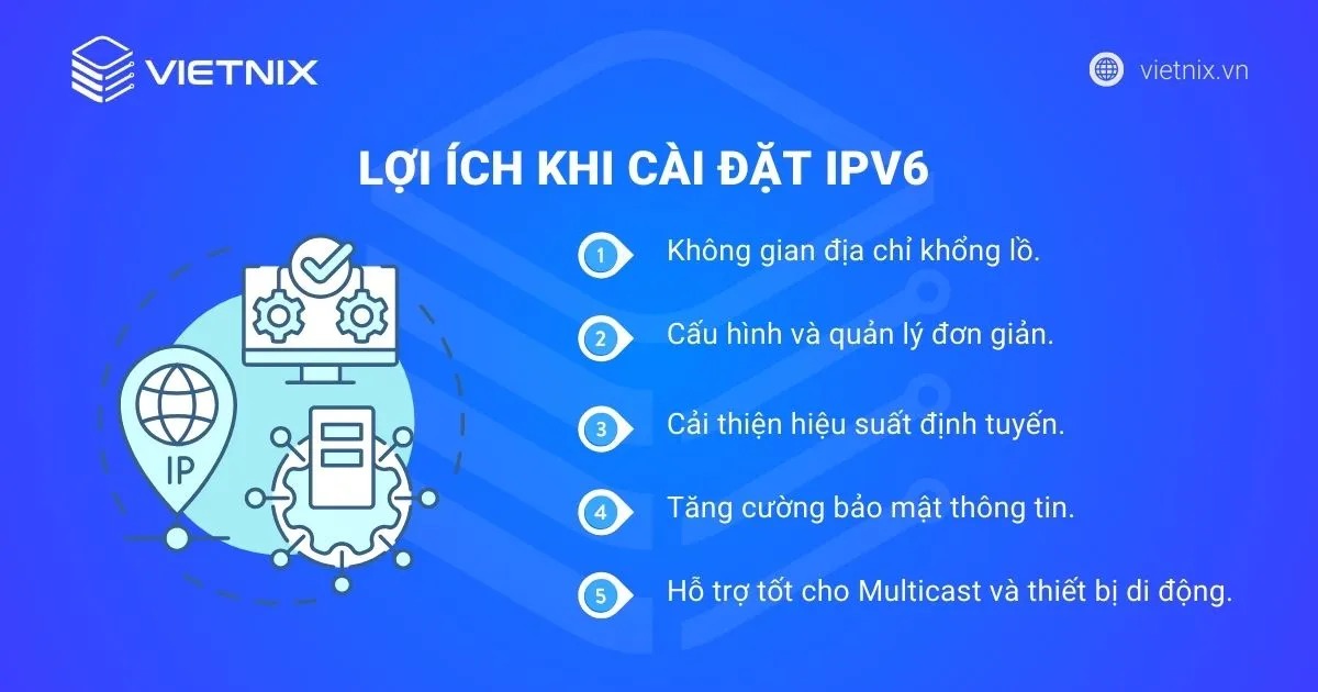 Quy định về hỗ trợ cấp phát địa chỉ IPv6