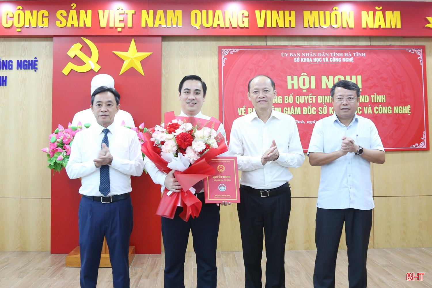 Đồng chí Lê Thành Đông giữ chức Giám đốc Sở KH&CN Hà Tĩnh