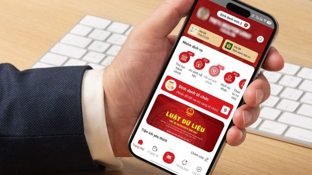 Những tiện ích mới trên ứng dụng VNeID phiên bản 2.2.0