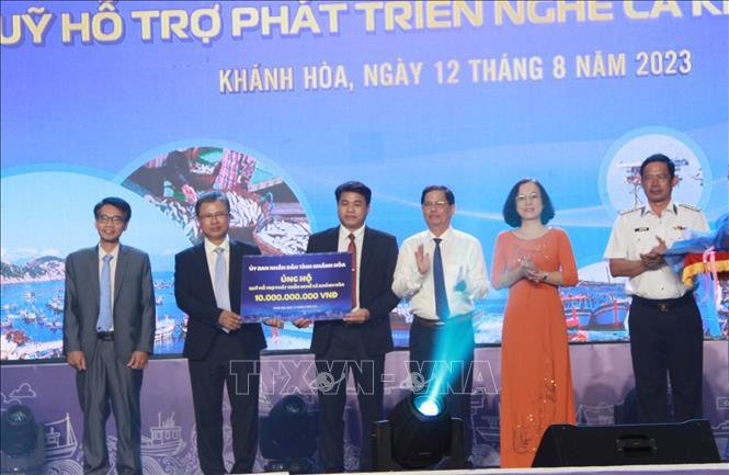 Ra mắt Quỹ hỗ trợ phát triển nghề cá Khánh Hòa: Hơn 26 tỷ đồng được đóng góp