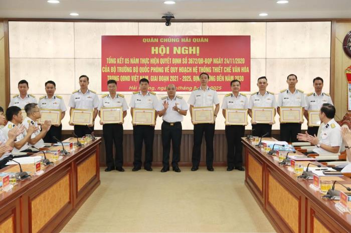 Hải quân tiếp tục nâng cao hiệu quả hệ thống thiết chế văn hóa trong Quân đội