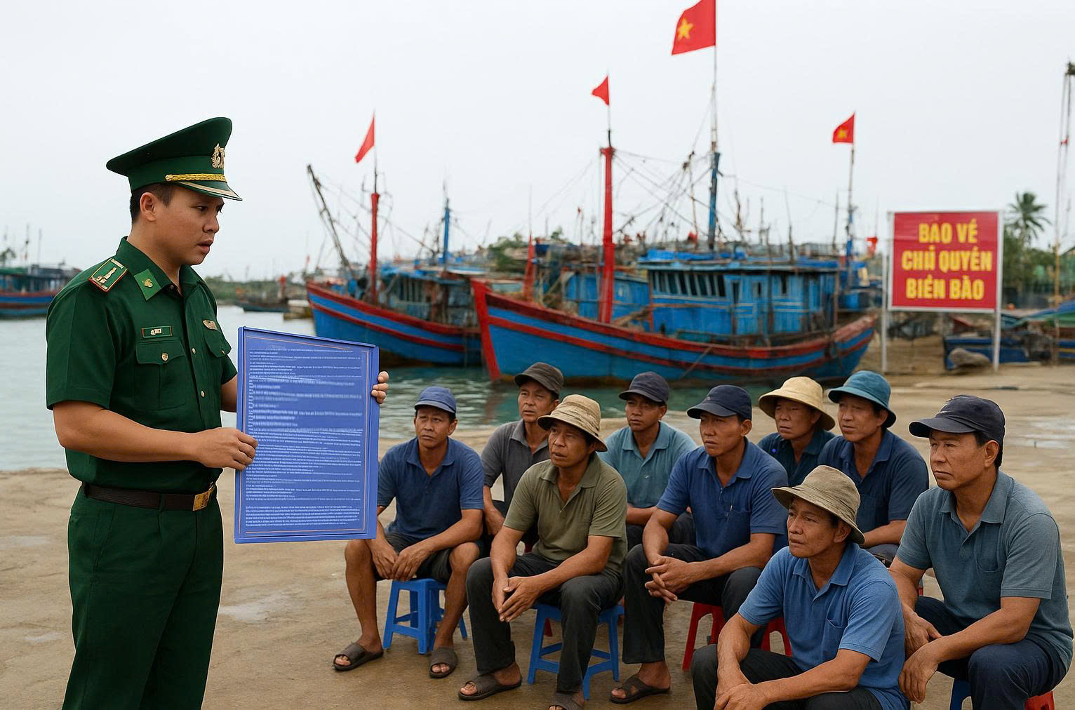 Hà Tĩnh tiếp tục triển khai kế hoạch tuyên truyền, phổ biến Luật Cảnh sát biển Việt Nam giai đoạn 2025–2030