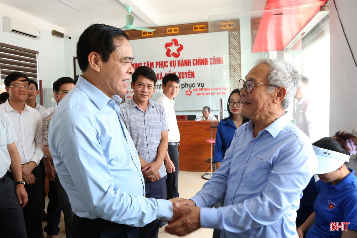 Hà Tĩnh tích cực xây dựng nền hành chính chuyên nghiệp, hiện đại, hiệu quả