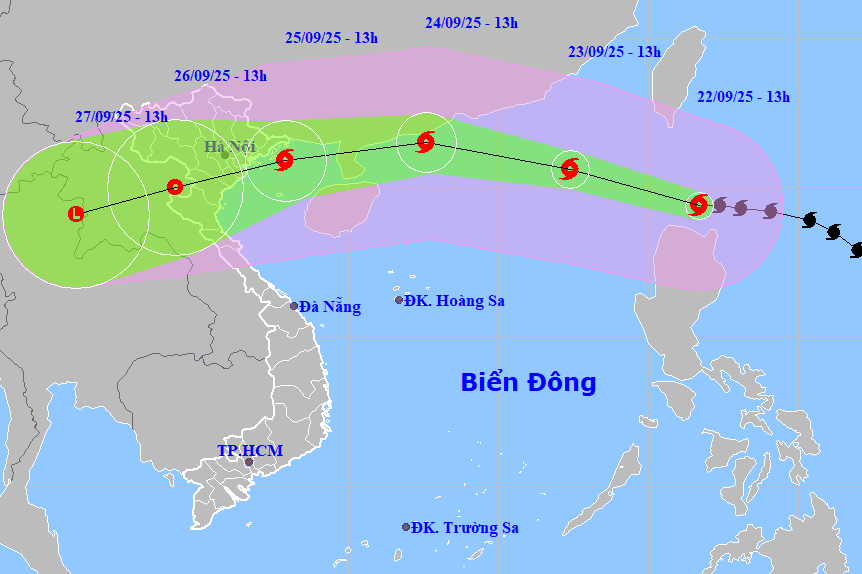 Công điện về việc chủ động ứng phó với siêu bão Ragasa