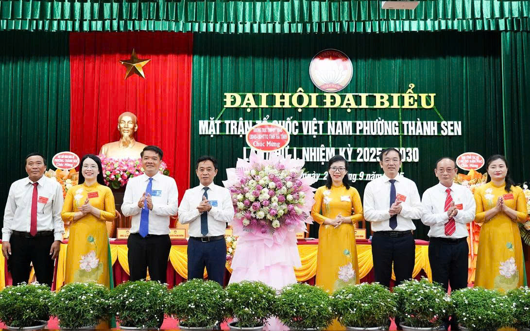 Đại hội đại biểu MTTQ Việt Nam phường Thành Sen lần thứ I, nhiệm kỳ 2025 – 2030