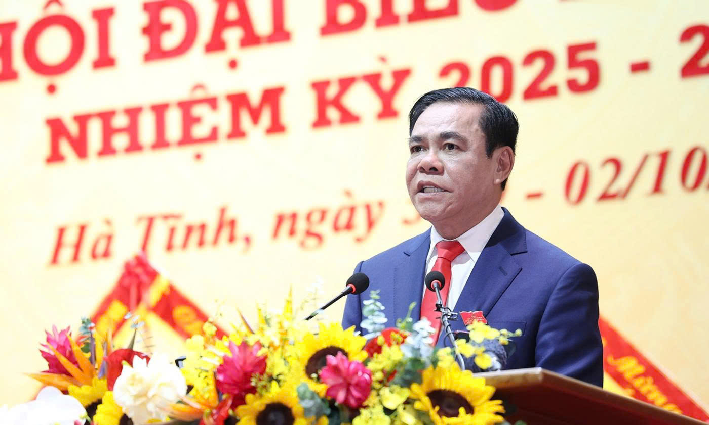 Diễn văn khai mạc của Chủ tịch UBND tỉnh Võ Trọng Hải tại Đại hội đại biểu Đảng bộ tỉnh Hà Tĩnh lần XX