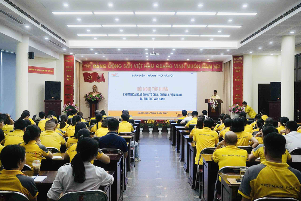 Bưu điện Hà Nội chuẩn hóa mô hình tổ chức và vận hành toàn mạng lưới