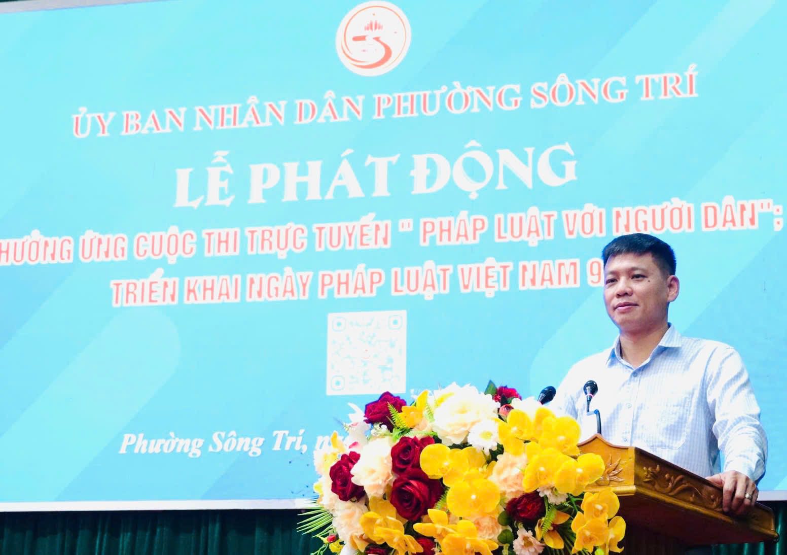 Phường Sông Trí phát động Cuộc thi trực tuyến “Pháp luật với người dân” năm 2025