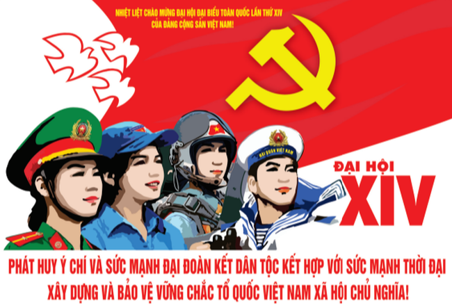 Tổ chức các hoạt động tuyên truyền trực quan Đại hội Đảng lần thứ XIV