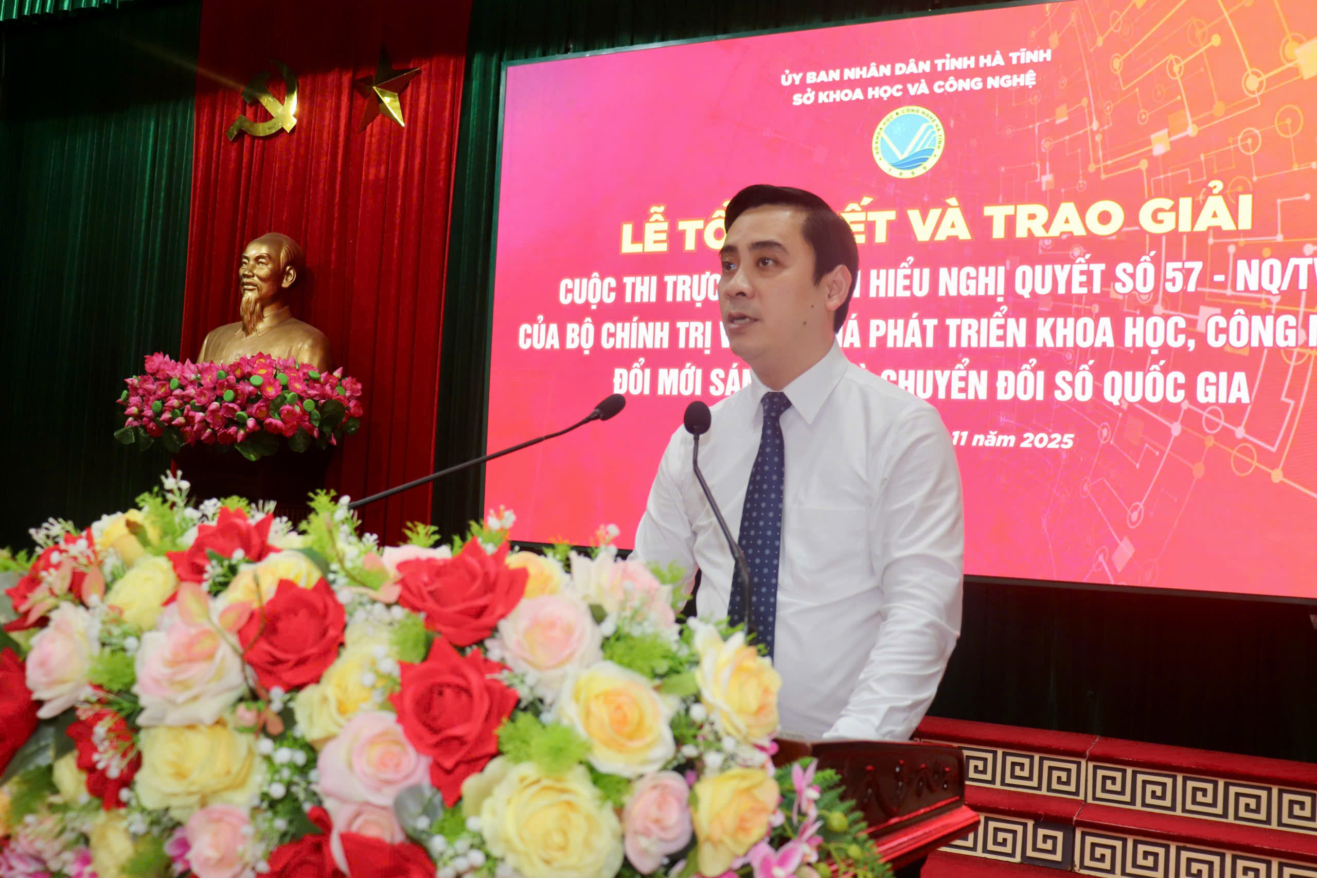 Hà Tĩnh tổ chức Lễ tổng kết, trao giải Cuộc thi trực tuyến tìm hiểu Nghị quyết số 57-NQ/TW của Bộ Chính trị