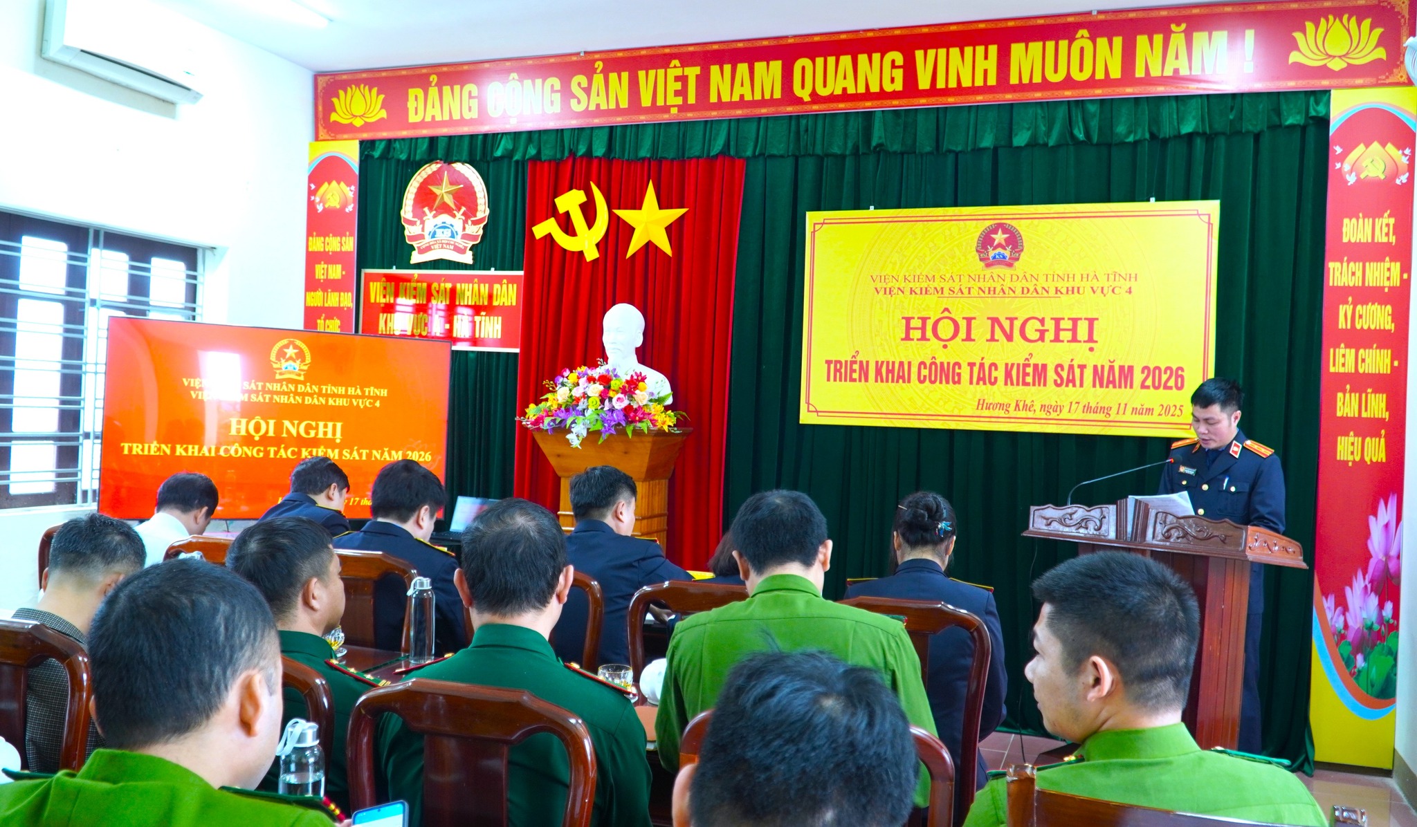 Viện KSND Khu vực 4 triển khai nhiệm vụ kiểm sát năm 2026