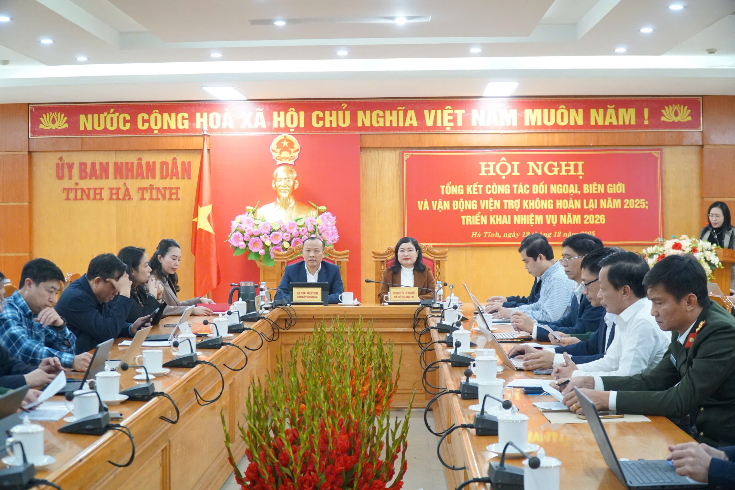 Tổng kết công tác đối ngoại năm 2025 và triển khai nhiệm vụ năm 2026