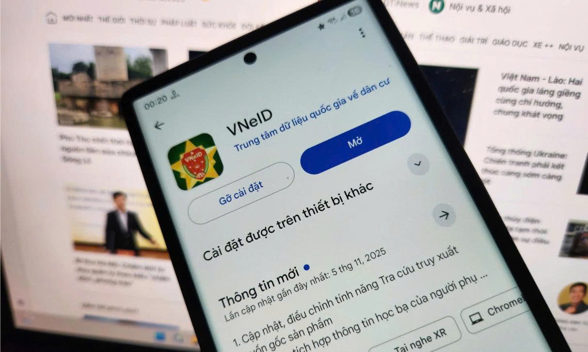 Hướng dẫn xử lý khi quên mật khẩu đăng nhập ứng dụng VNeID