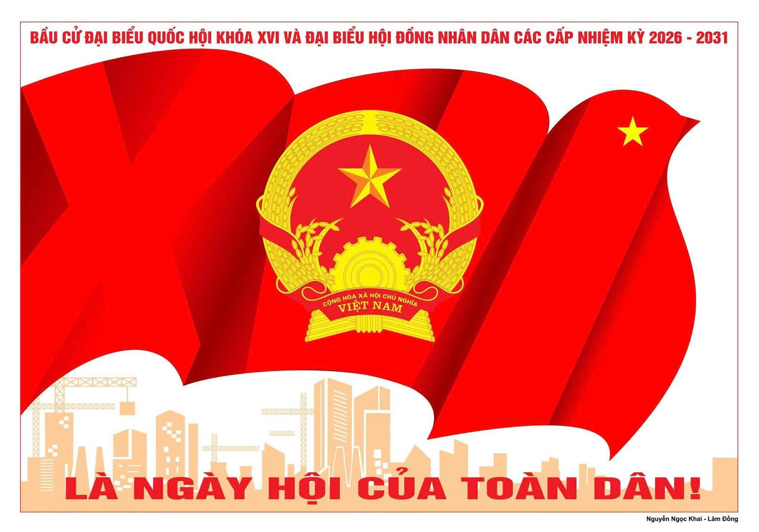 Thông báo địa điểm và thời gian tiếp nhận hồ sơ ứng cử đại biểu Quốc hội khóa XVI và đại biểu HĐND tỉnh nhiệm kỳ 2026 - 2031
