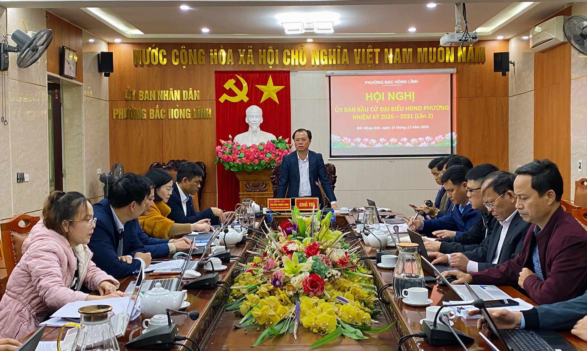 Phường Bắc Hồng Lĩnh tập trung triển khai nhiệm vụ bầu cử theo kế hoạch