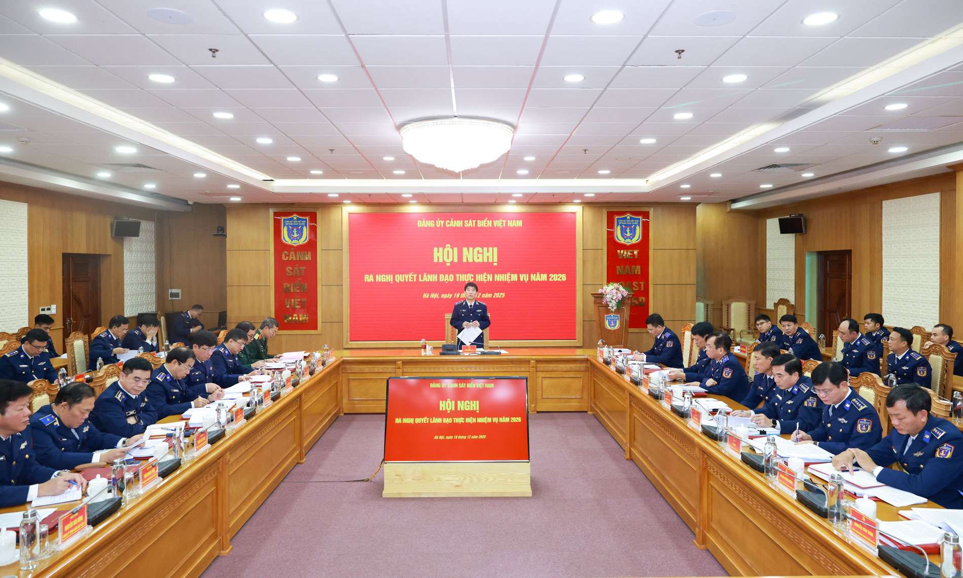 Đảng uỷ Cảnh sát Biển Việt Nam ra Nghị quyết Lãnh đạo nhiệm vụ năm 2026