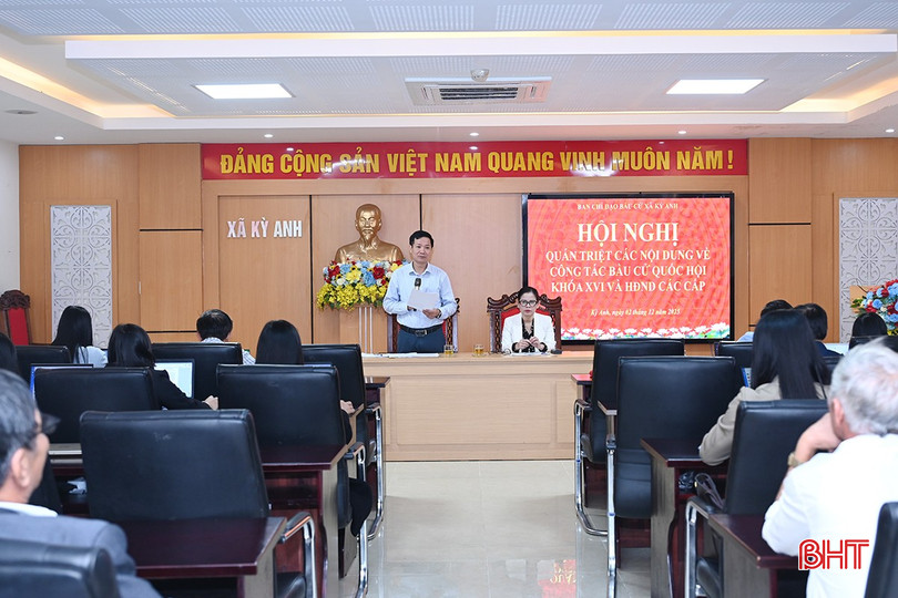 Hà Tĩnh ấn định 12 đơn vị bầu cử đại biểu HĐND tỉnh khóa XIX